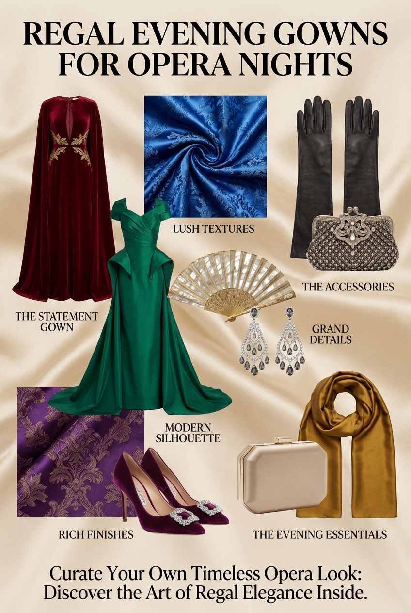 Regal Evening Gowns For Opera Nights - photo 4