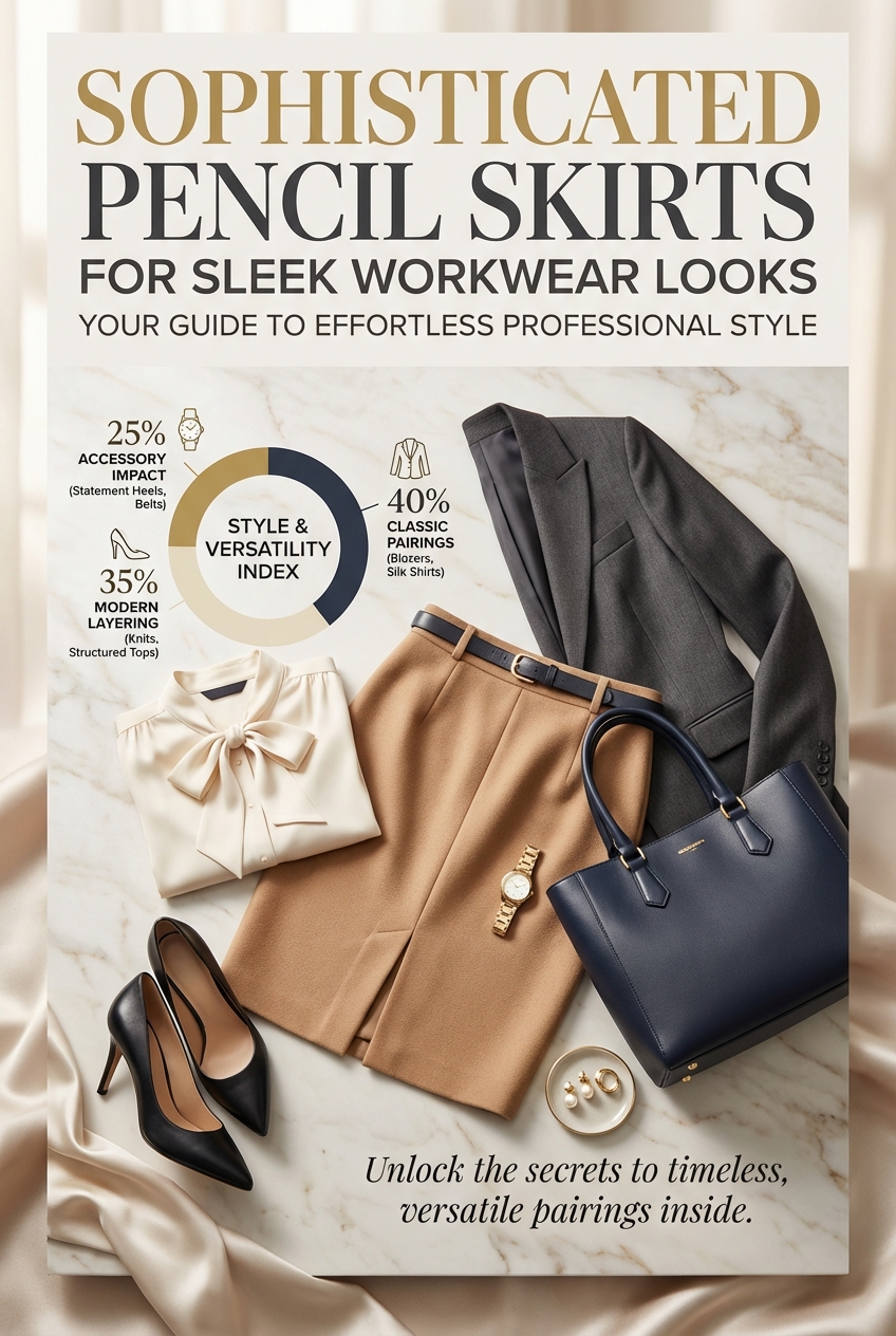 Sophisticated Pencil Skirts For Sleek Workwear Looks Your Guide To Effortless Professional Style - photo 3
