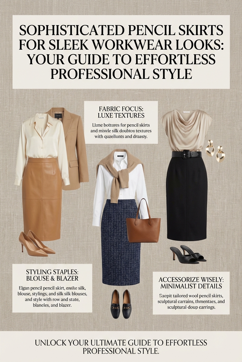 Sophisticated Pencil Skirts For Sleek Workwear Looks Your Guide To Effortless Professional Style - photo 4