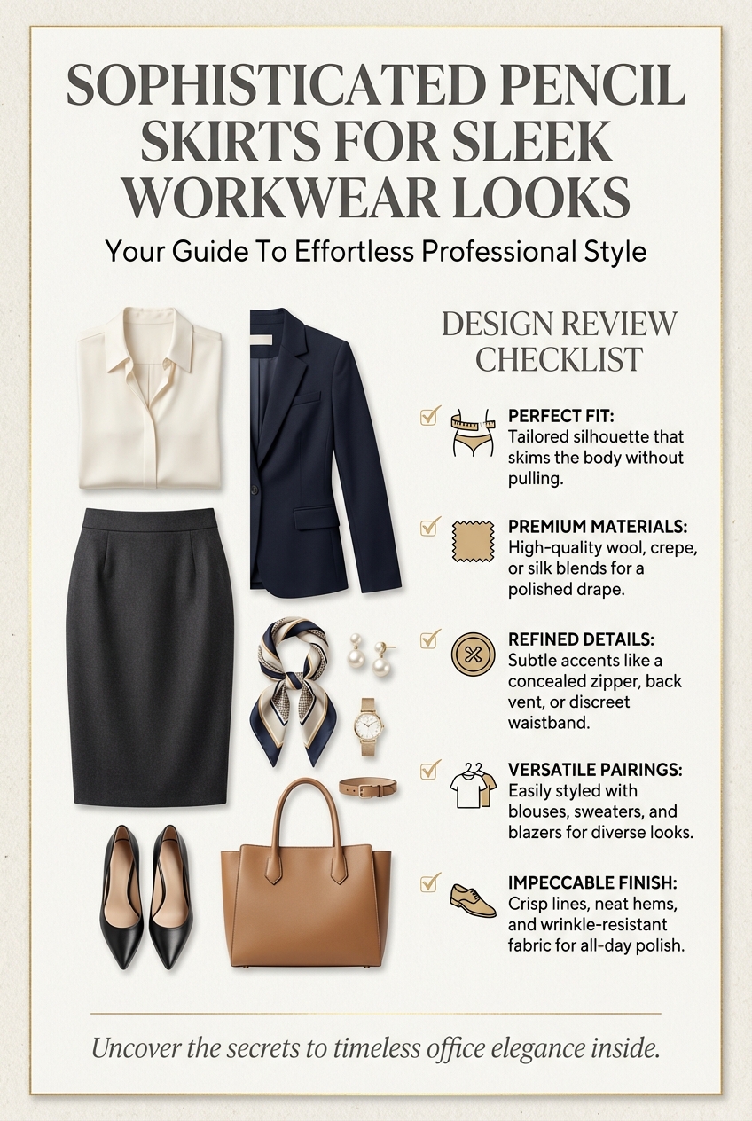 Sophisticated Pencil Skirts For Sleek Workwear Looks Your Guide To Effortless Professional Style - photo 5