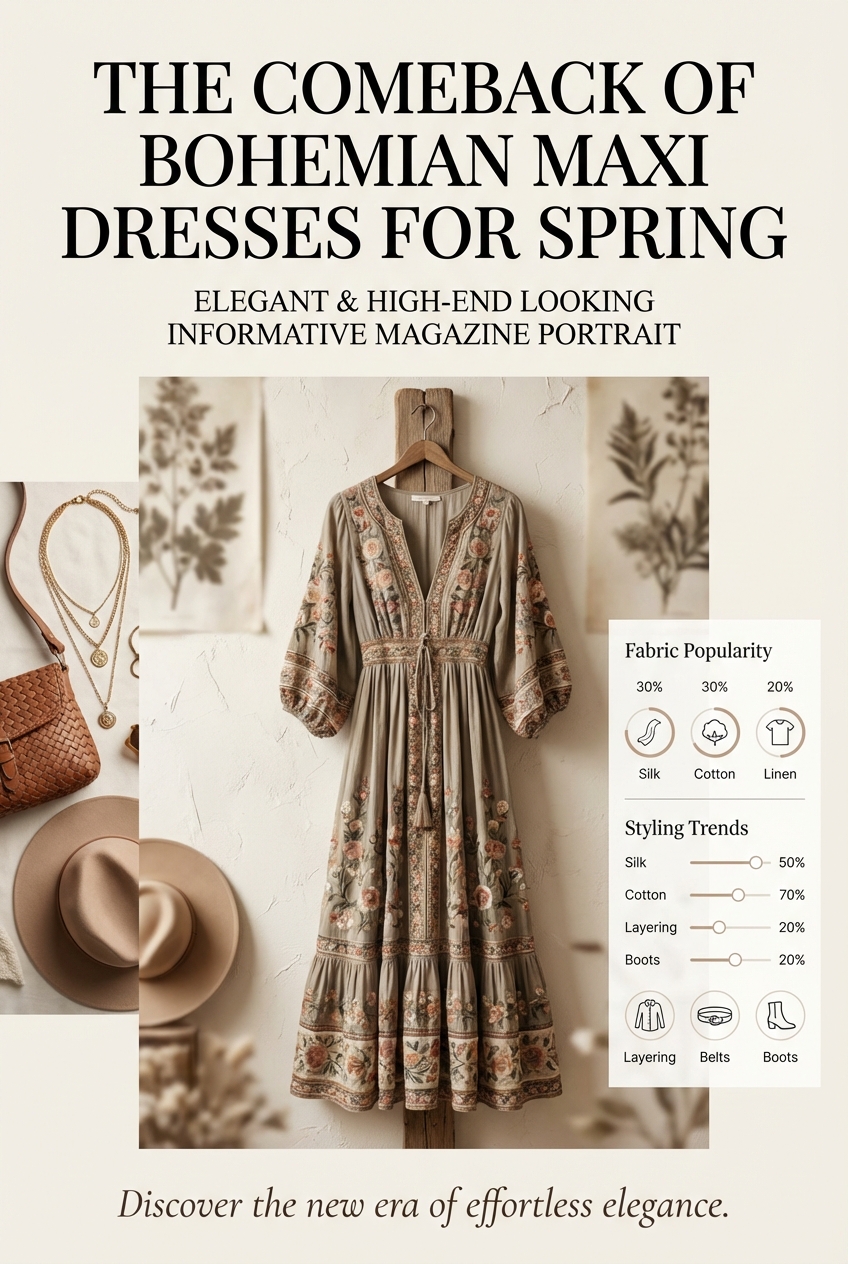 The Comeback Of Bohemian Maxi Dresses For Spring - photo 3