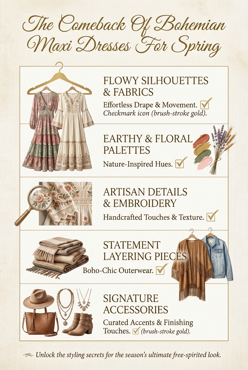 The Comeback Of Bohemian Maxi Dresses For Spring - photo 5