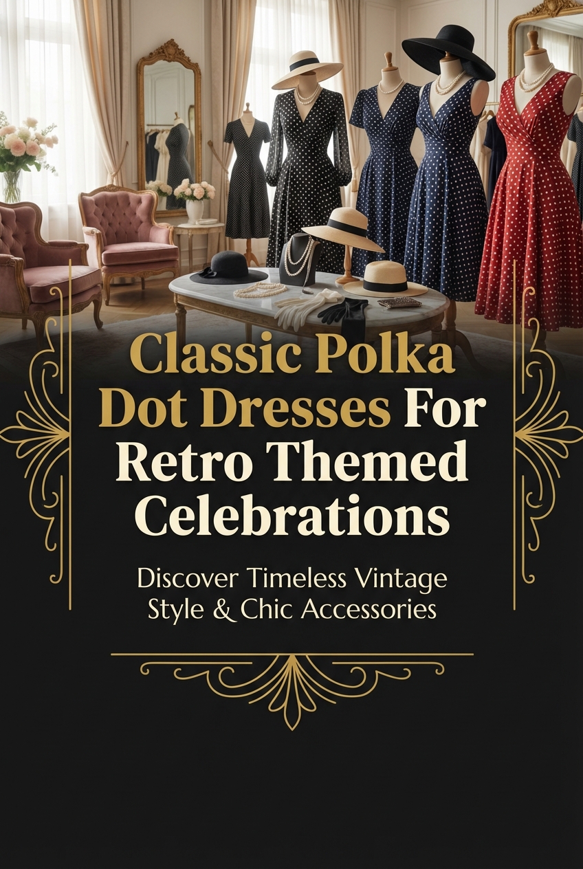 Classic Polka Dot Dresses For Retro Themed Celebrations - photo 2