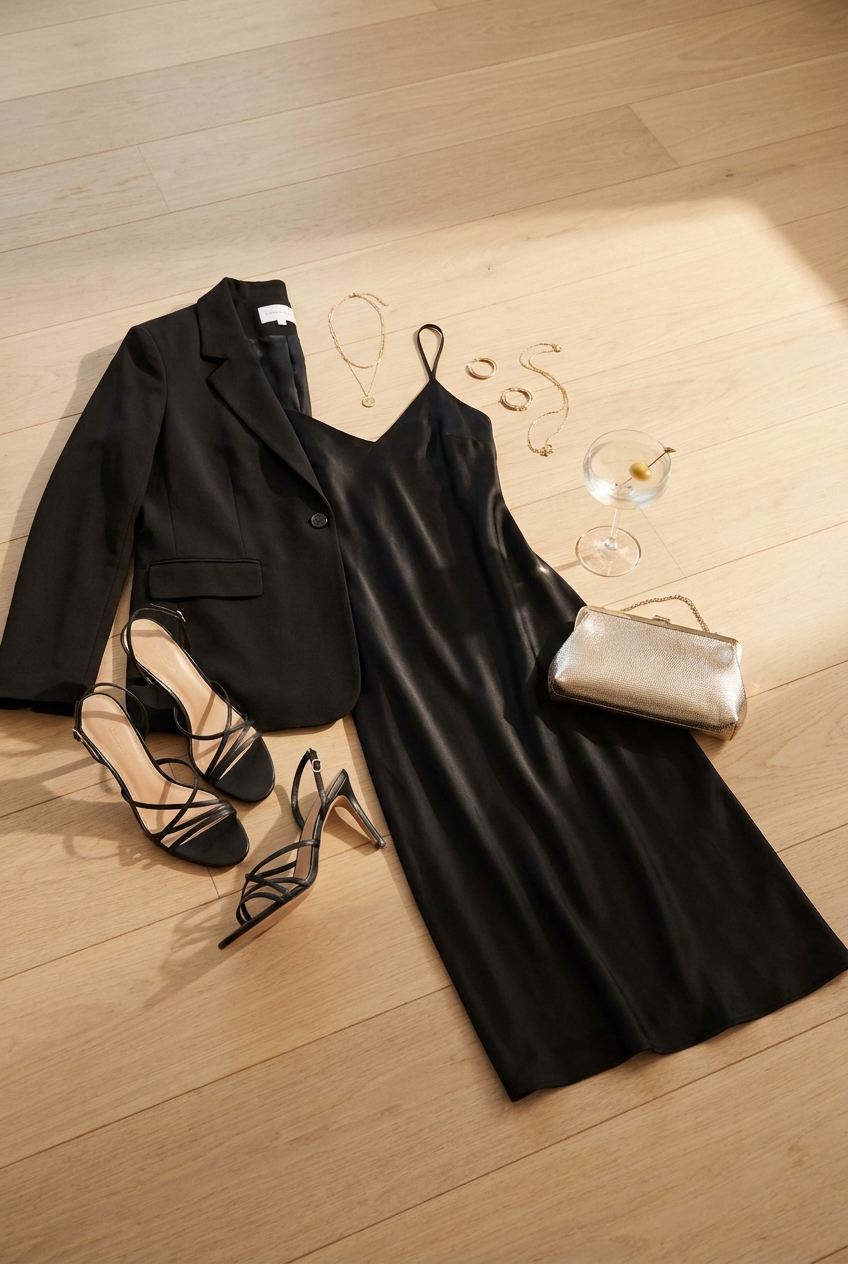 Sleek Cocktail Party Outfits With Minimalist Silhouettes Effortless Elegance For Every Occasion