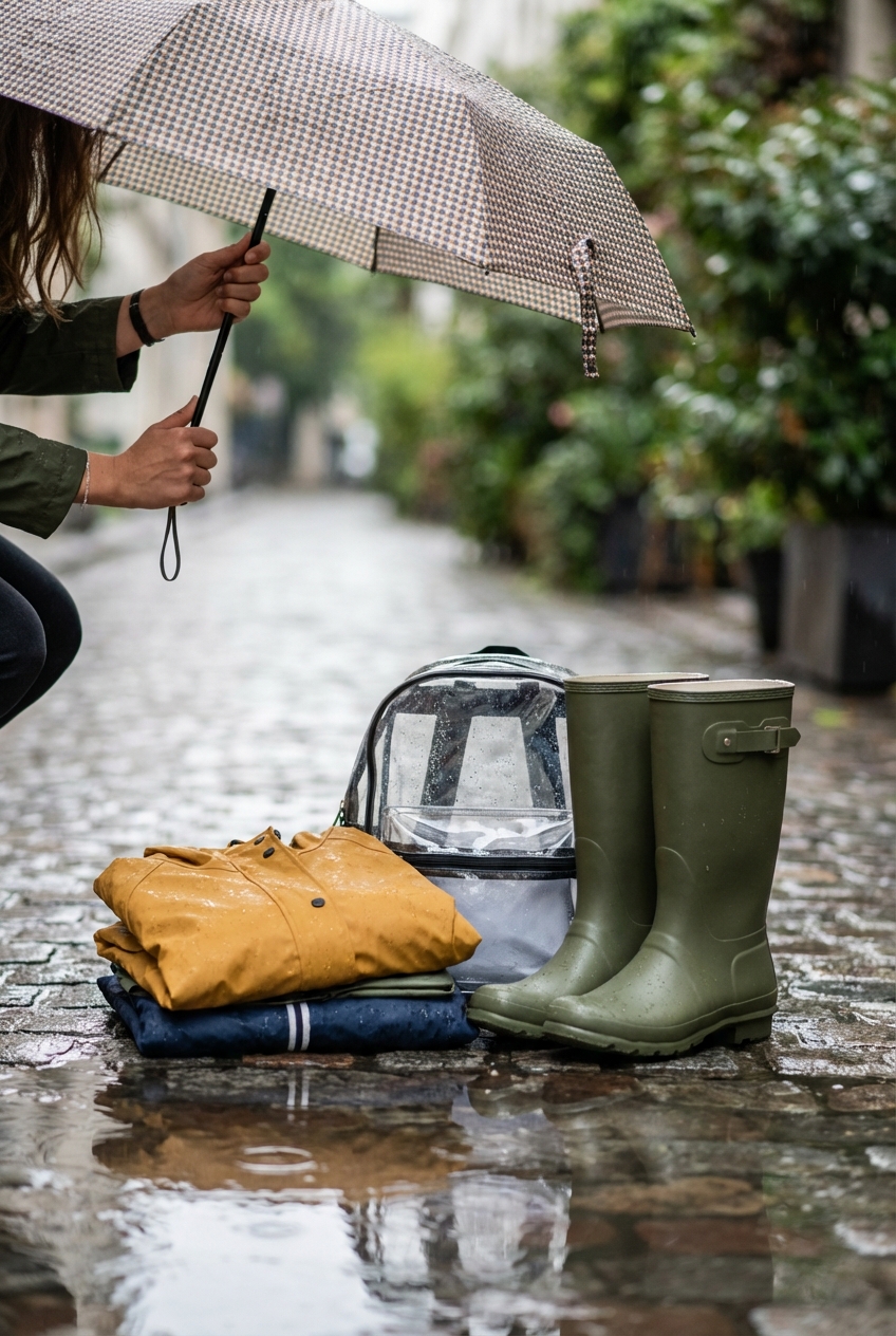 Monsoon Season Styling Water Resistant Fashion Tips