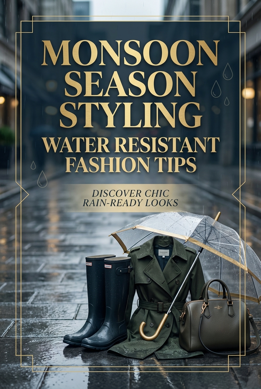 Monsoon Season Styling Water Resistant Fashion Tips - photo 2