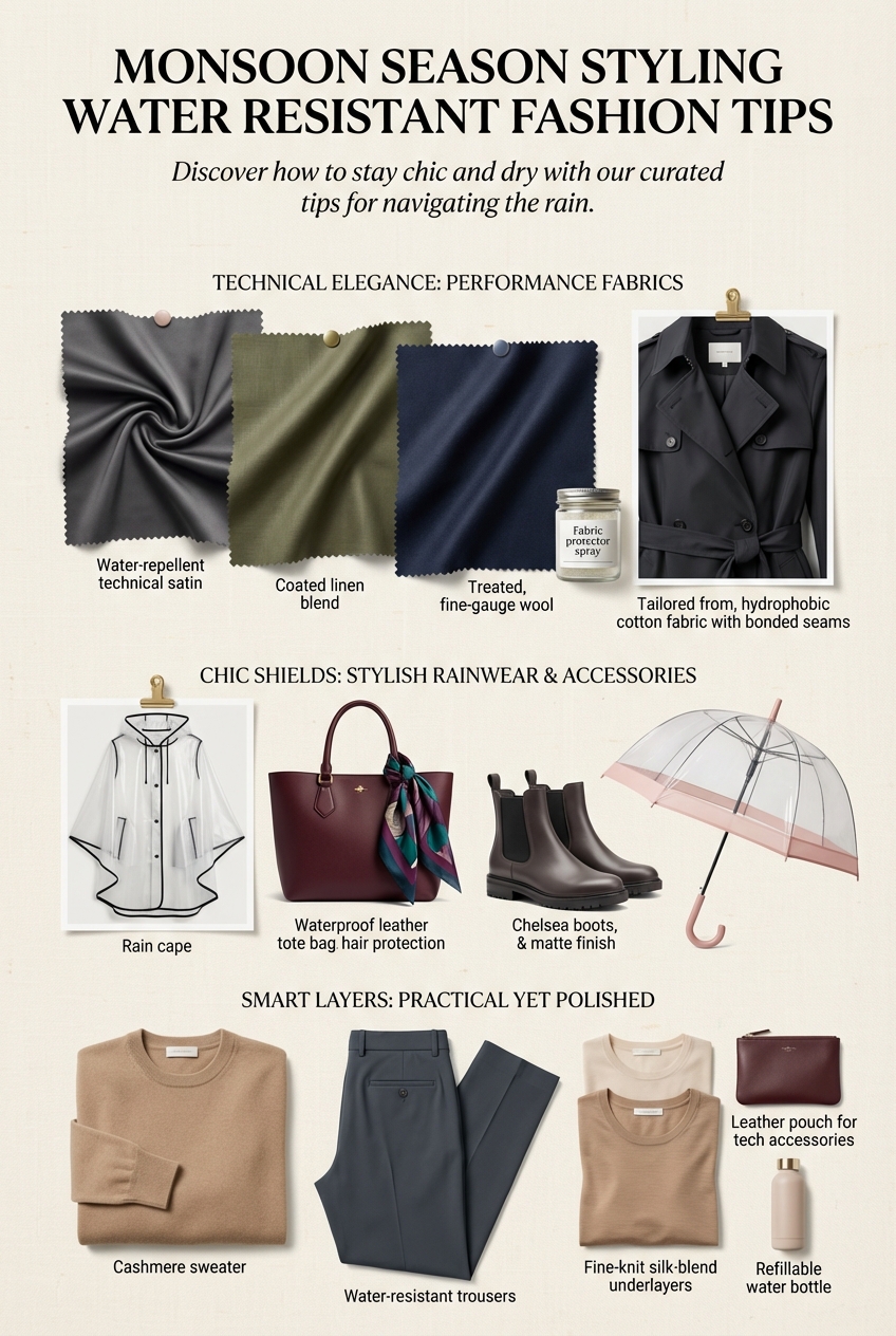Monsoon Season Styling Water Resistant Fashion Tips - photo 4