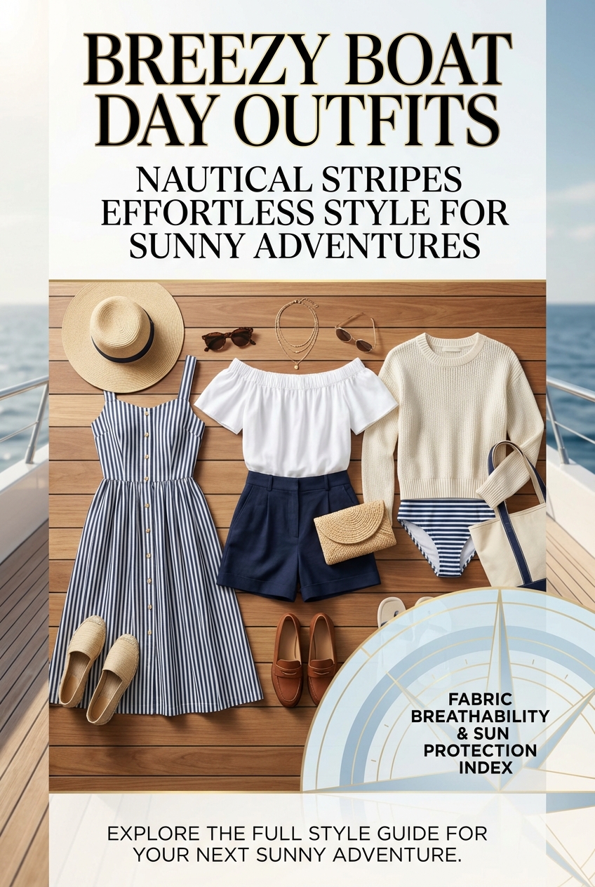 Breezy Boat Day Outfits With Nautical Stripes Effortless Style For Sunny Adventures - photo 3