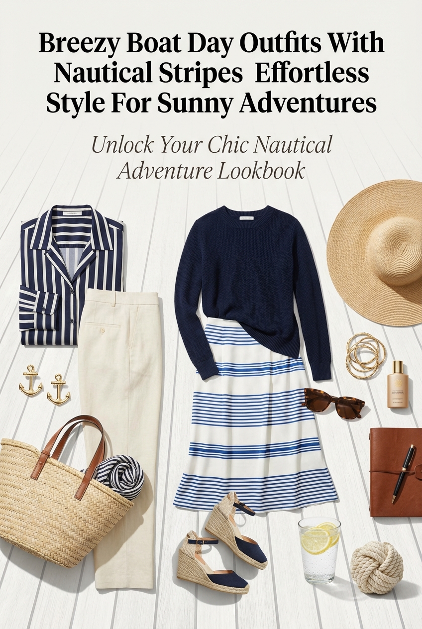 Breezy Boat Day Outfits With Nautical Stripes Effortless Style For Sunny Adventures - photo 4