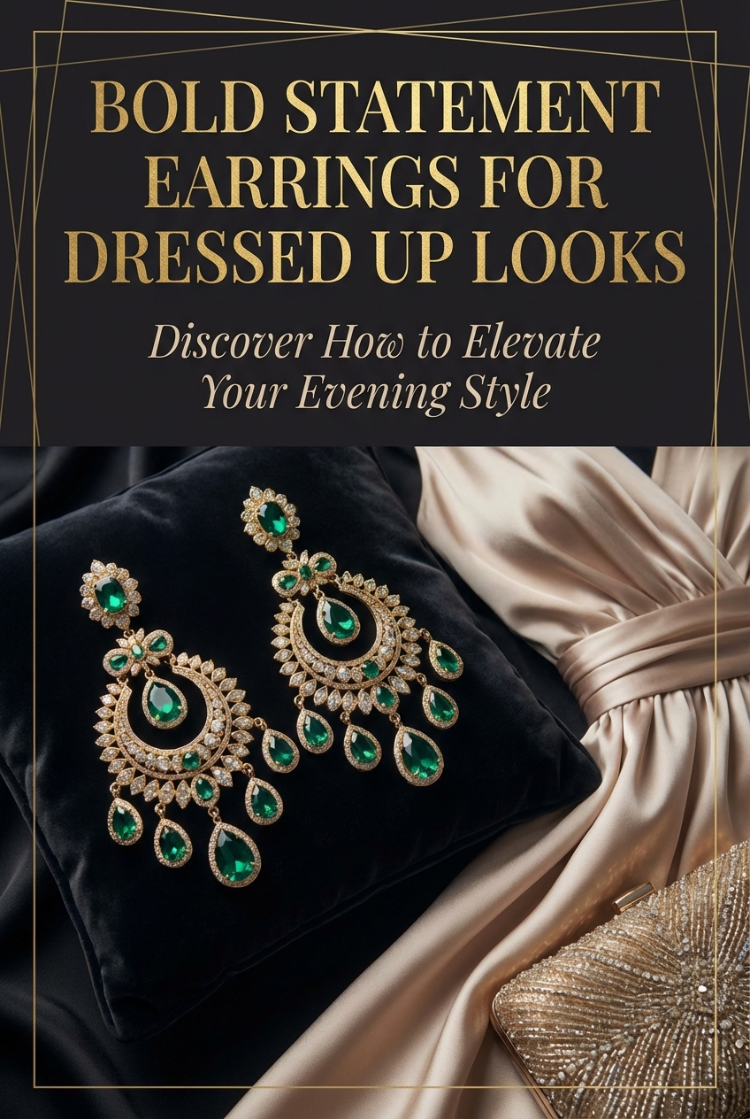 Bold Statement Earrings For Dressed Up Looks - photo 2