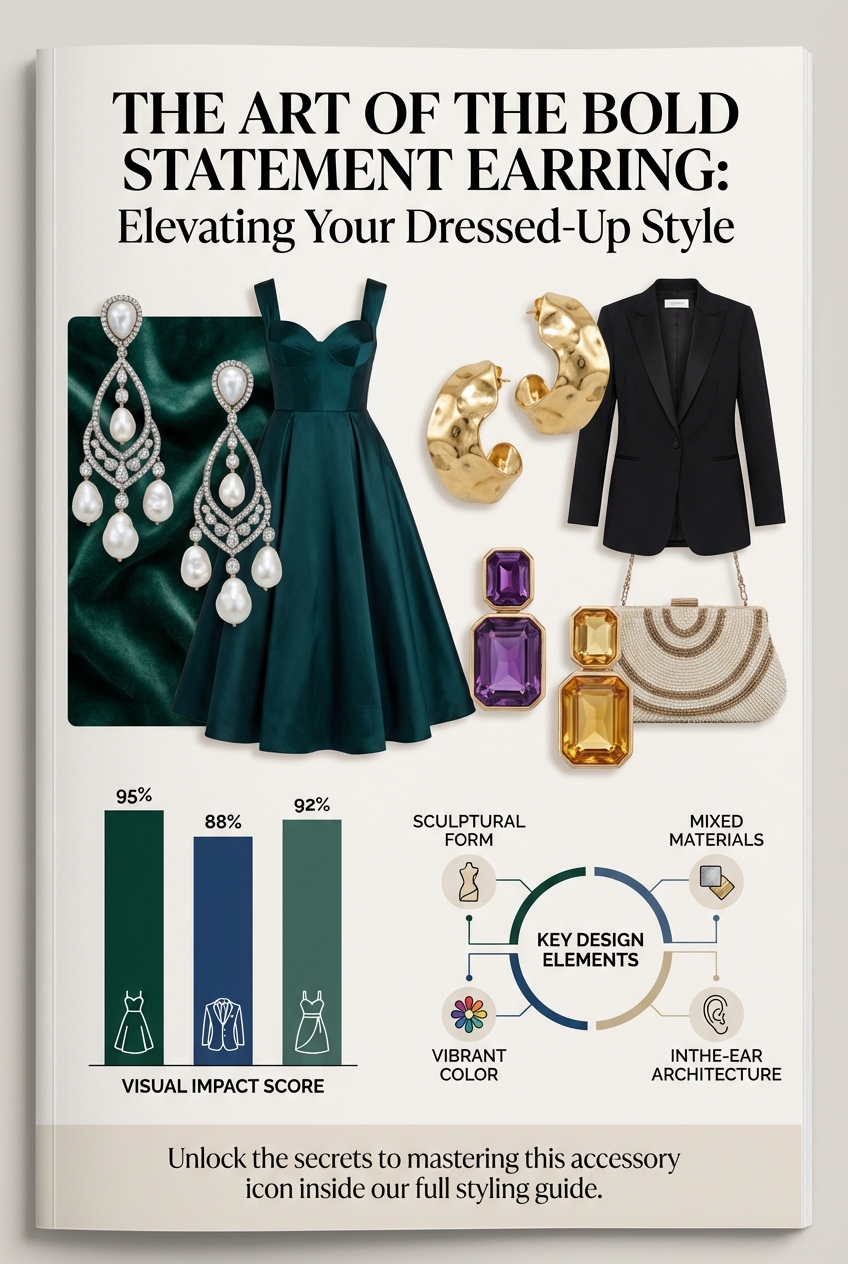 Bold Statement Earrings For Dressed Up Looks - photo 3