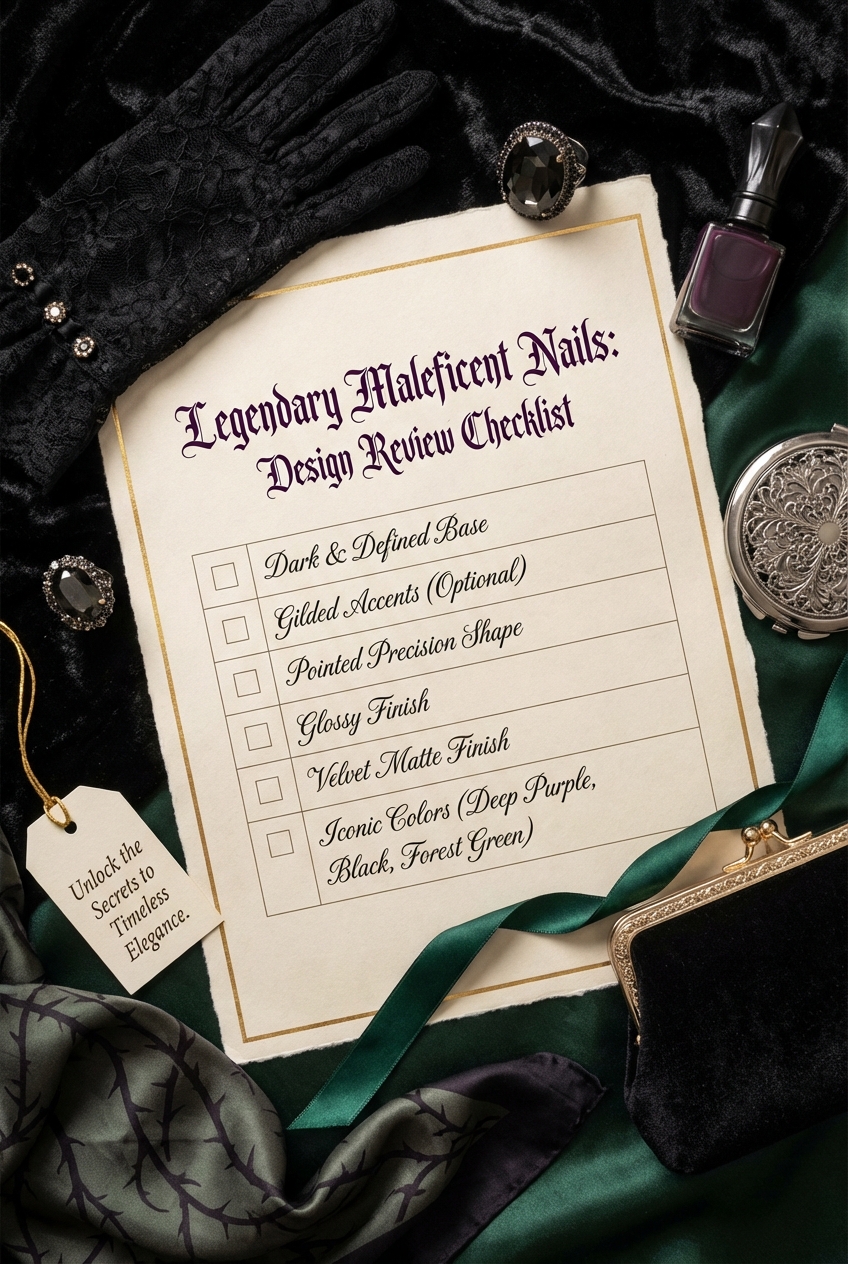 Legendary Maleficent Nails - photo 5