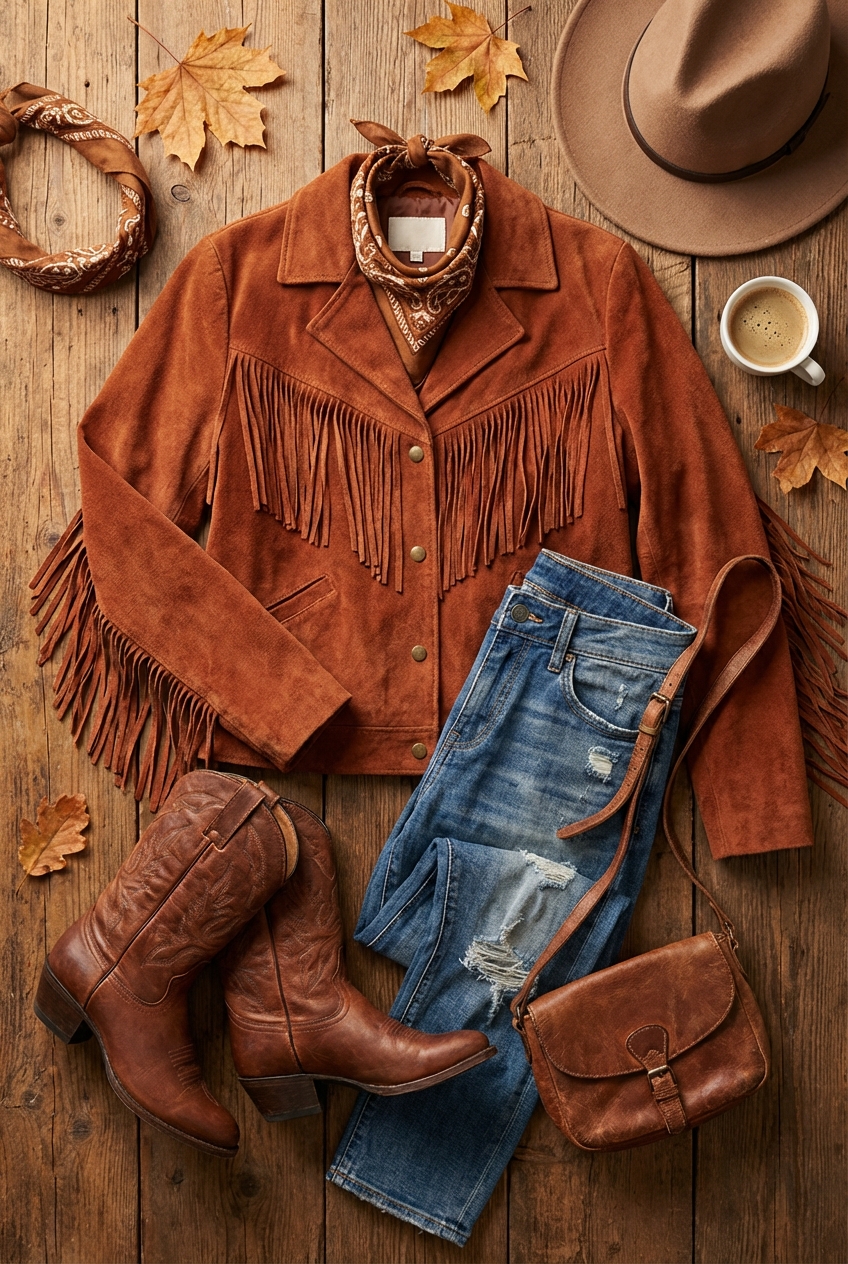 Fringe Jackets For Wild West Inspired Fall Trends