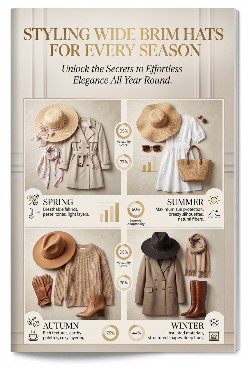 Styling Wide Brim Hats For Every Season - photo 3