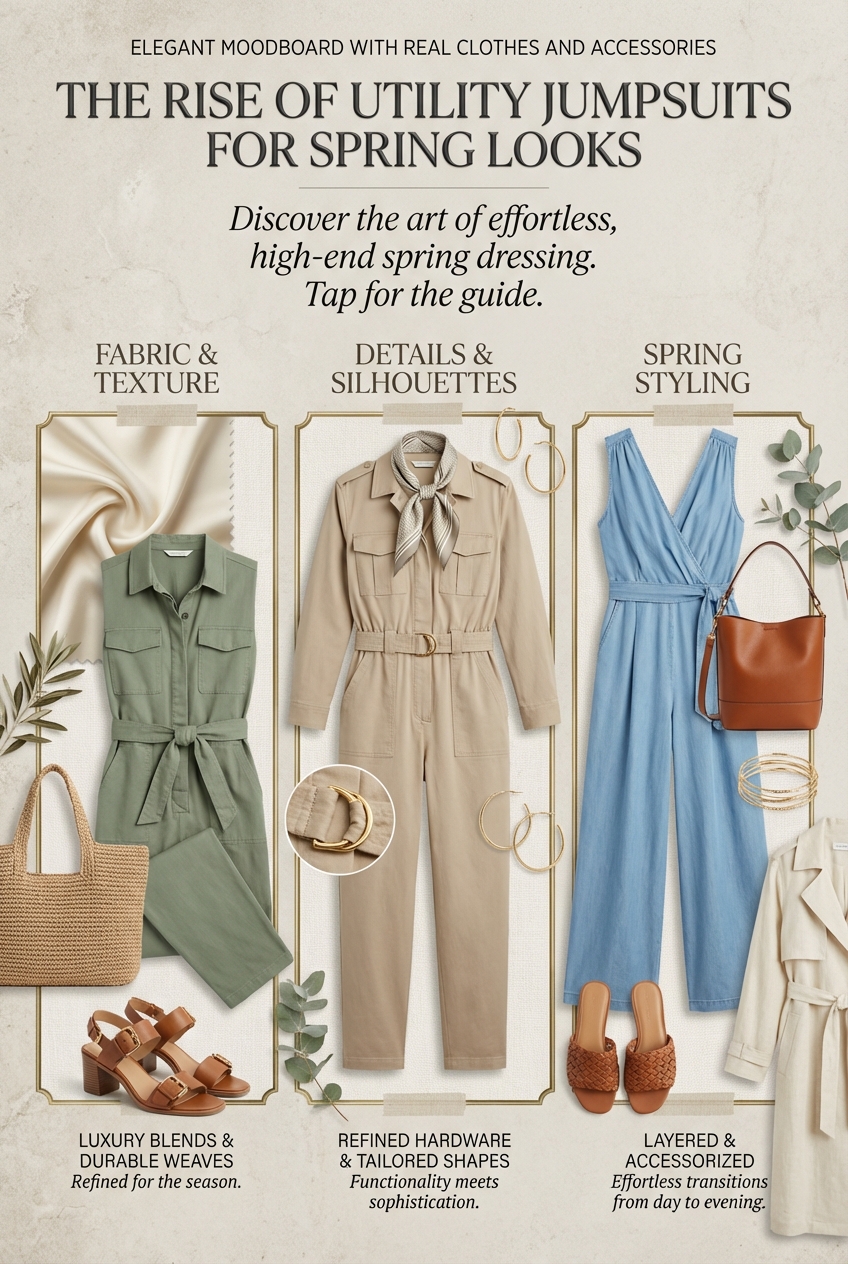The Rise Of Utility Jumpsuits For Spring Looks - photo 4