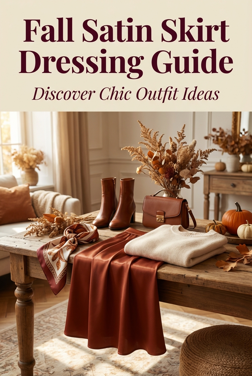 Fall Satin Skirt Dressing Guide - photo 2