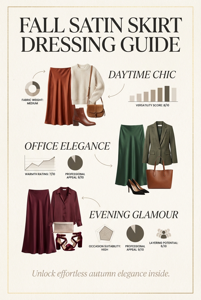 Fall Satin Skirt Dressing Guide - photo 3