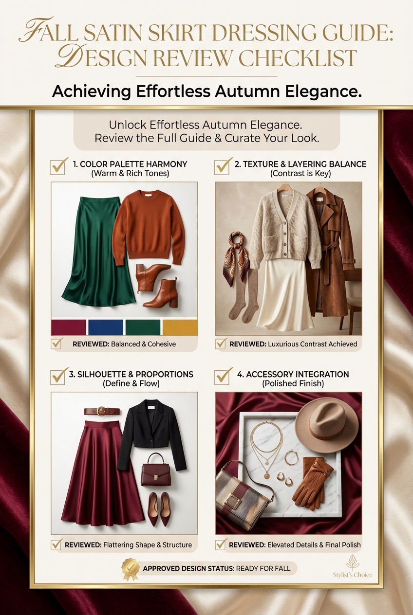 Fall Satin Skirt Dressing Guide - photo 5