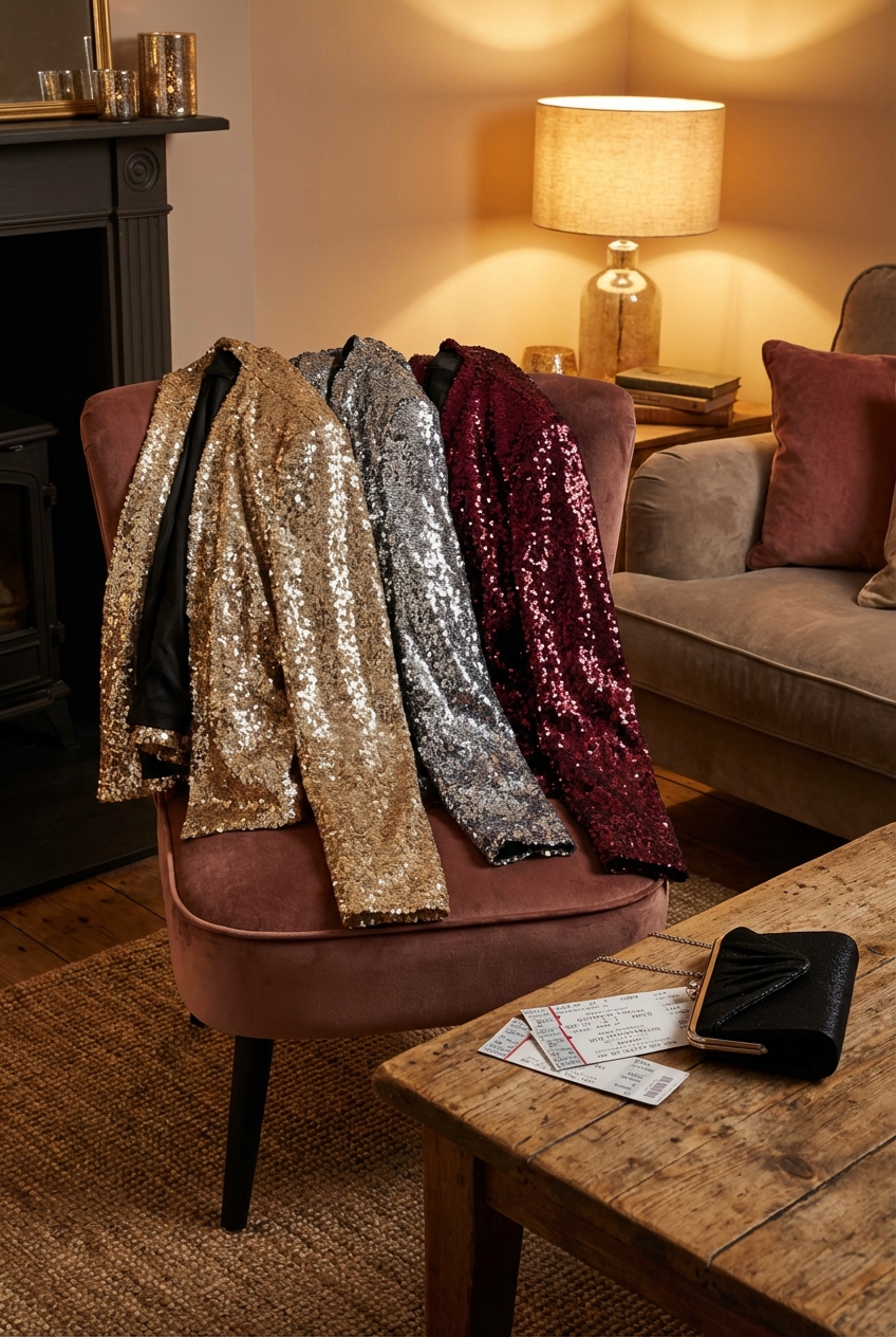 Sequin Jackets Perfect For Holiday Concerts