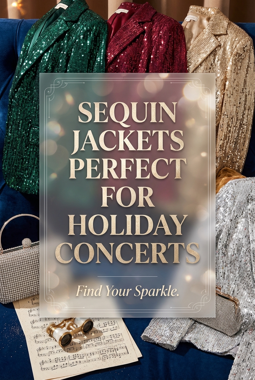 Sequin Jackets Perfect For Holiday Concerts - photo 2