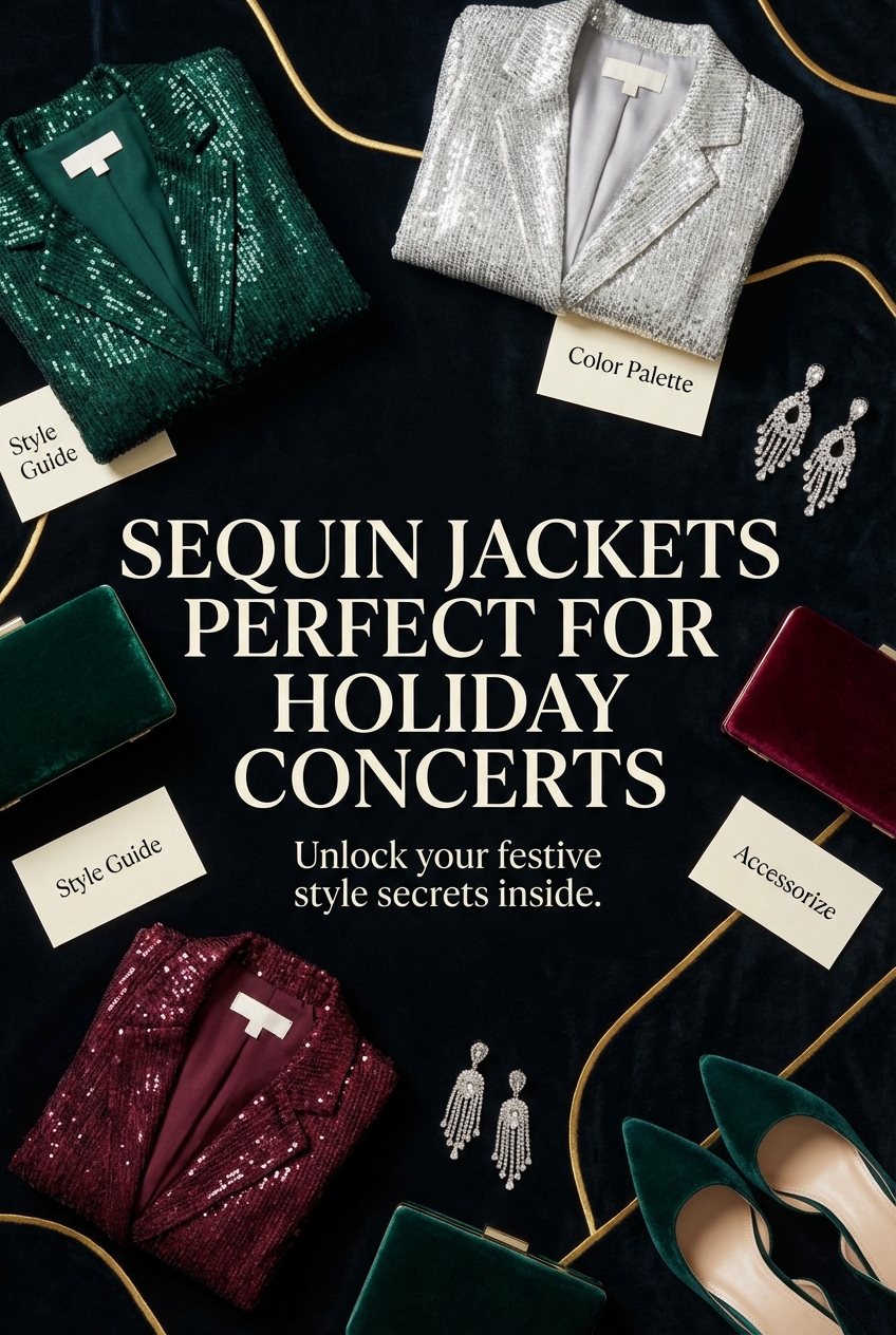 Sequin Jackets Perfect For Holiday Concerts - photo 4