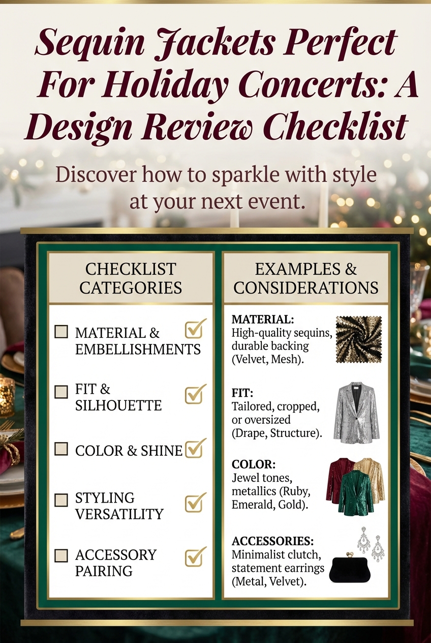 Sequin Jackets Perfect For Holiday Concerts - photo 5