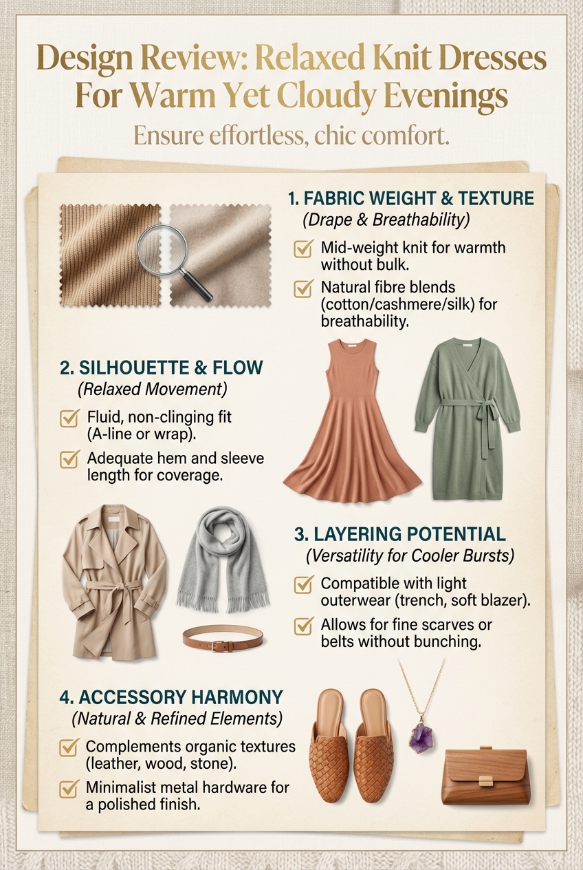 Relaxed Knit Dresses For Warm Yet Cloudy Evenings - photo 5