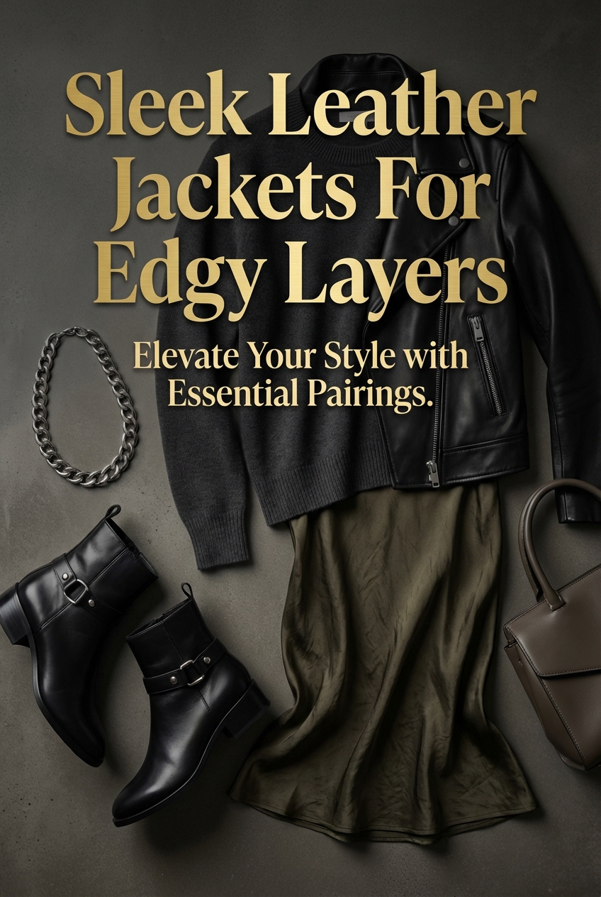 Sleek Leather Jackets For Edgy Layers - photo 2