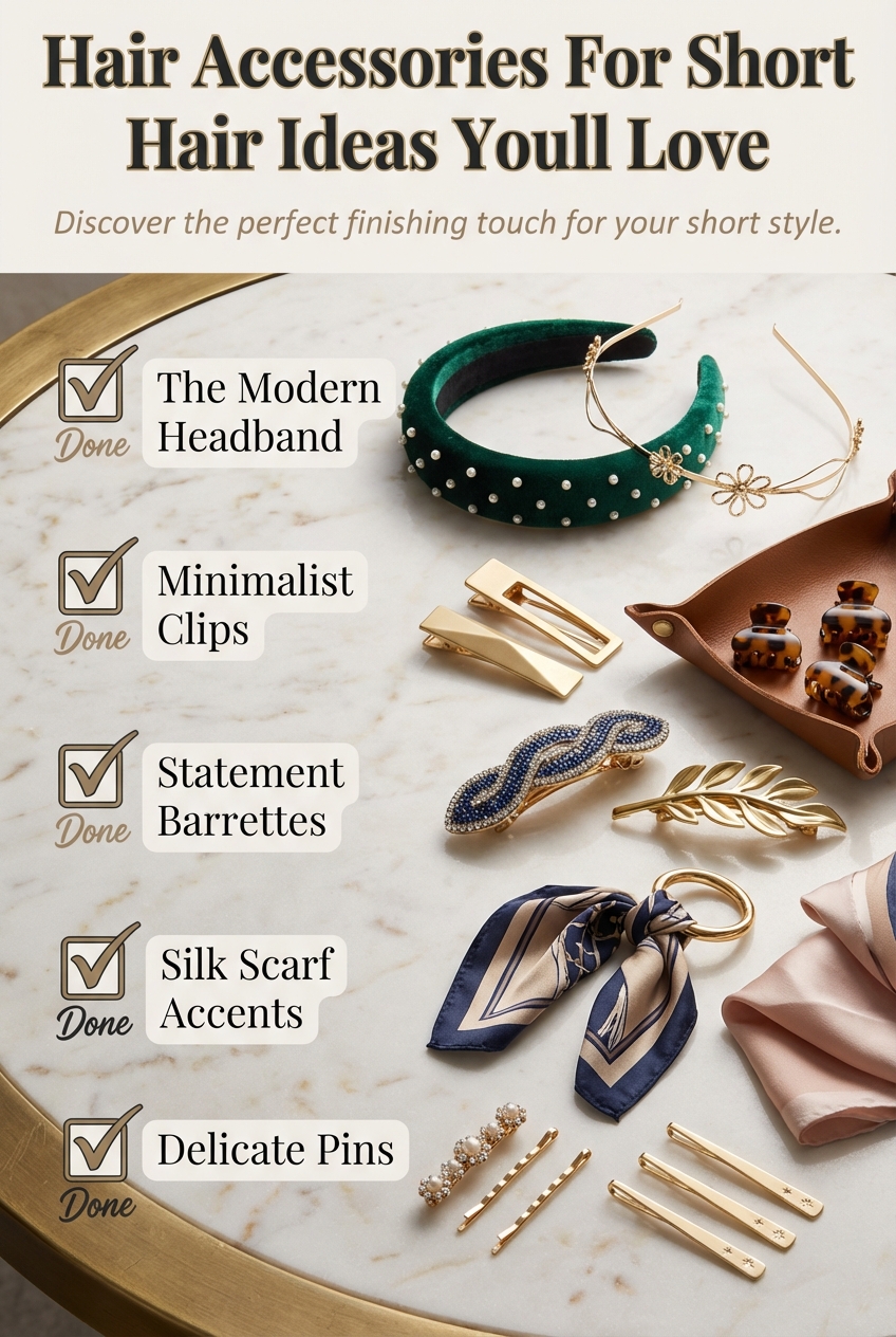 Hair Accessories For Short Hair Ideas Youll Love - photo 5