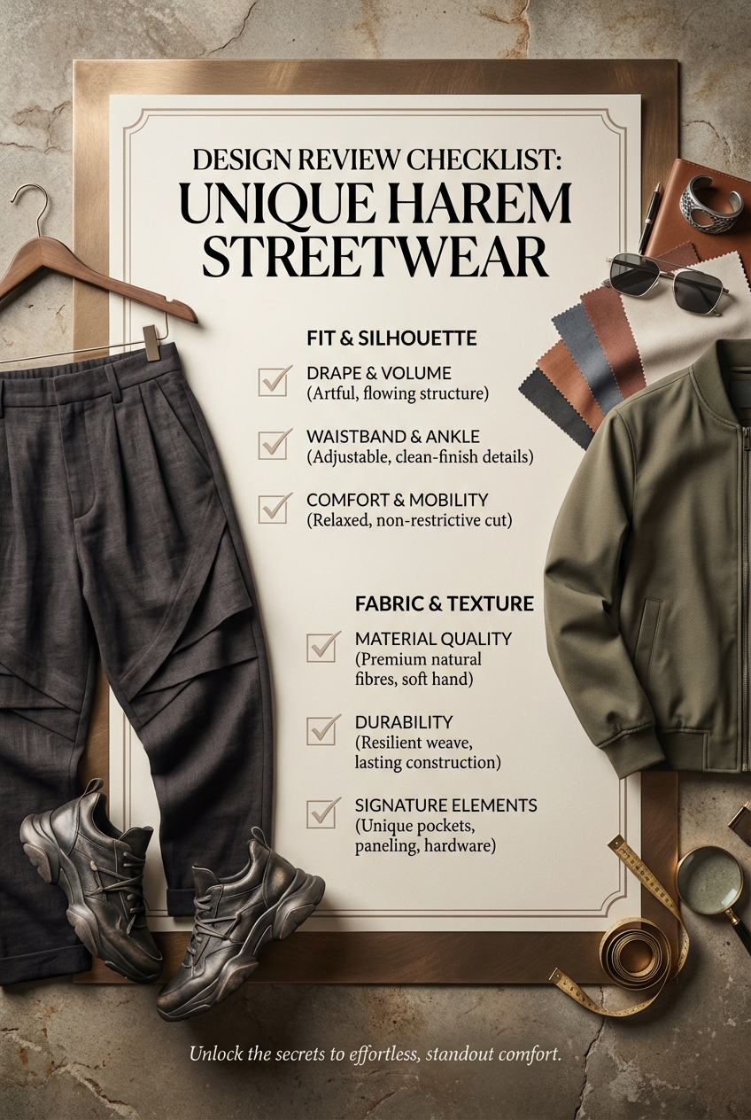 Relaxed Harem Pants For Unique Streetwear - photo 5
