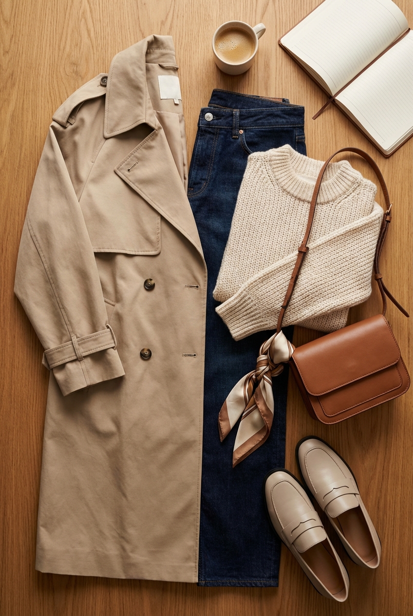 Oversized Trench Coats For Casual Luxe