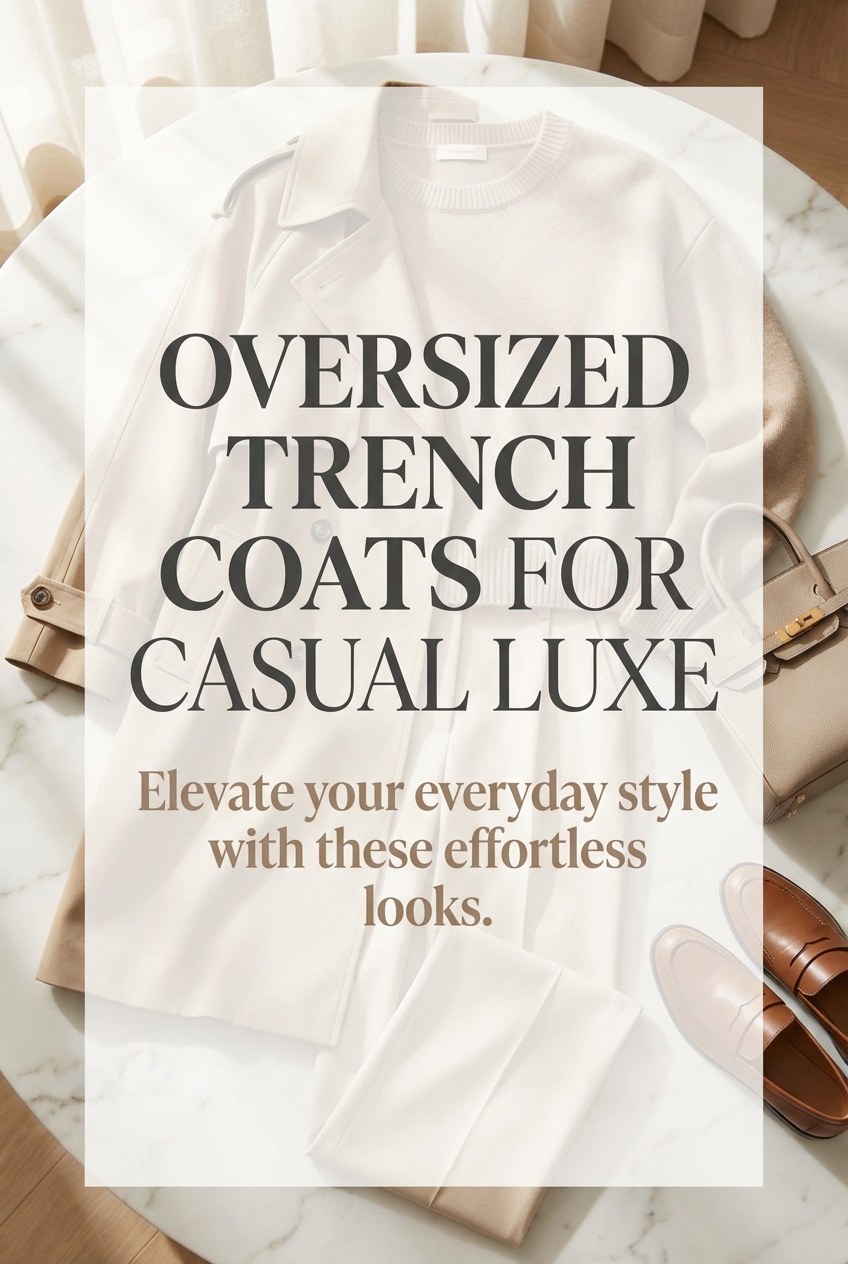 Oversized Trench Coats For Casual Luxe - photo 2