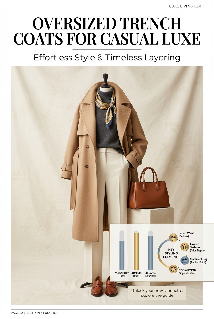 Oversized Trench Coats For Casual Luxe - photo 3