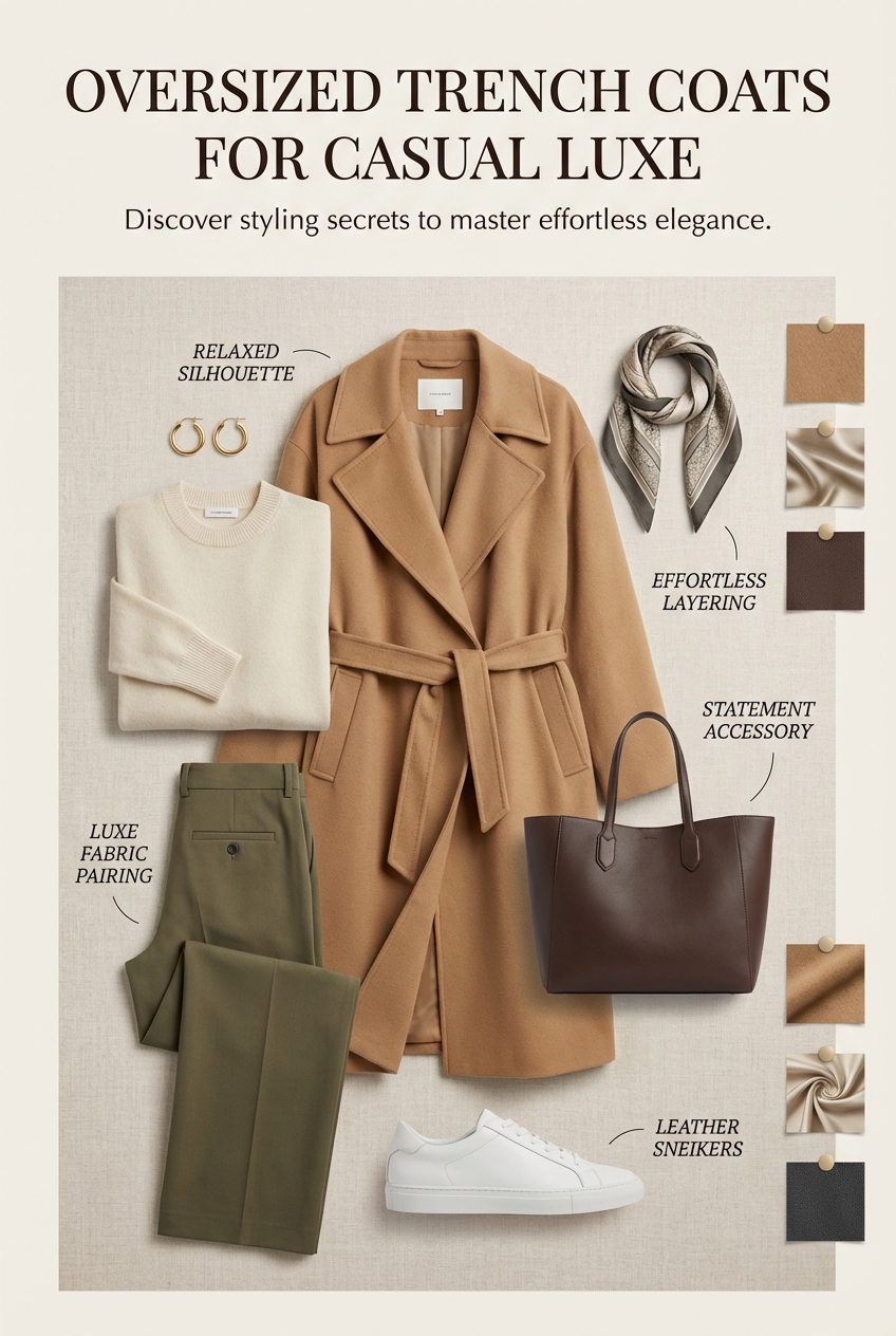 Oversized Trench Coats For Casual Luxe - photo 4