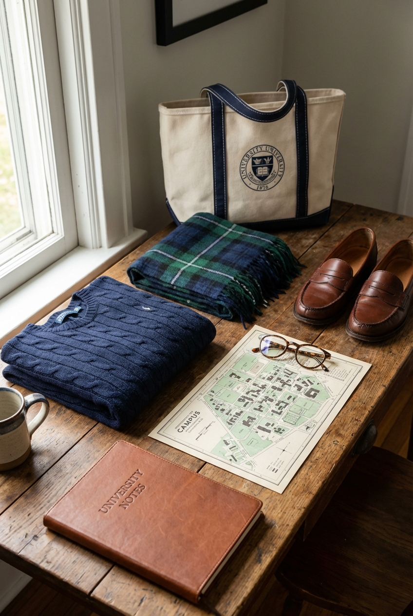 Preppy Ivy League Styles For University Visits