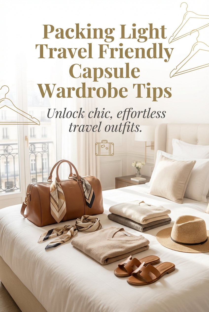 Packing Light Travel Friendly Capsule Wardrobe Tips - photo 2