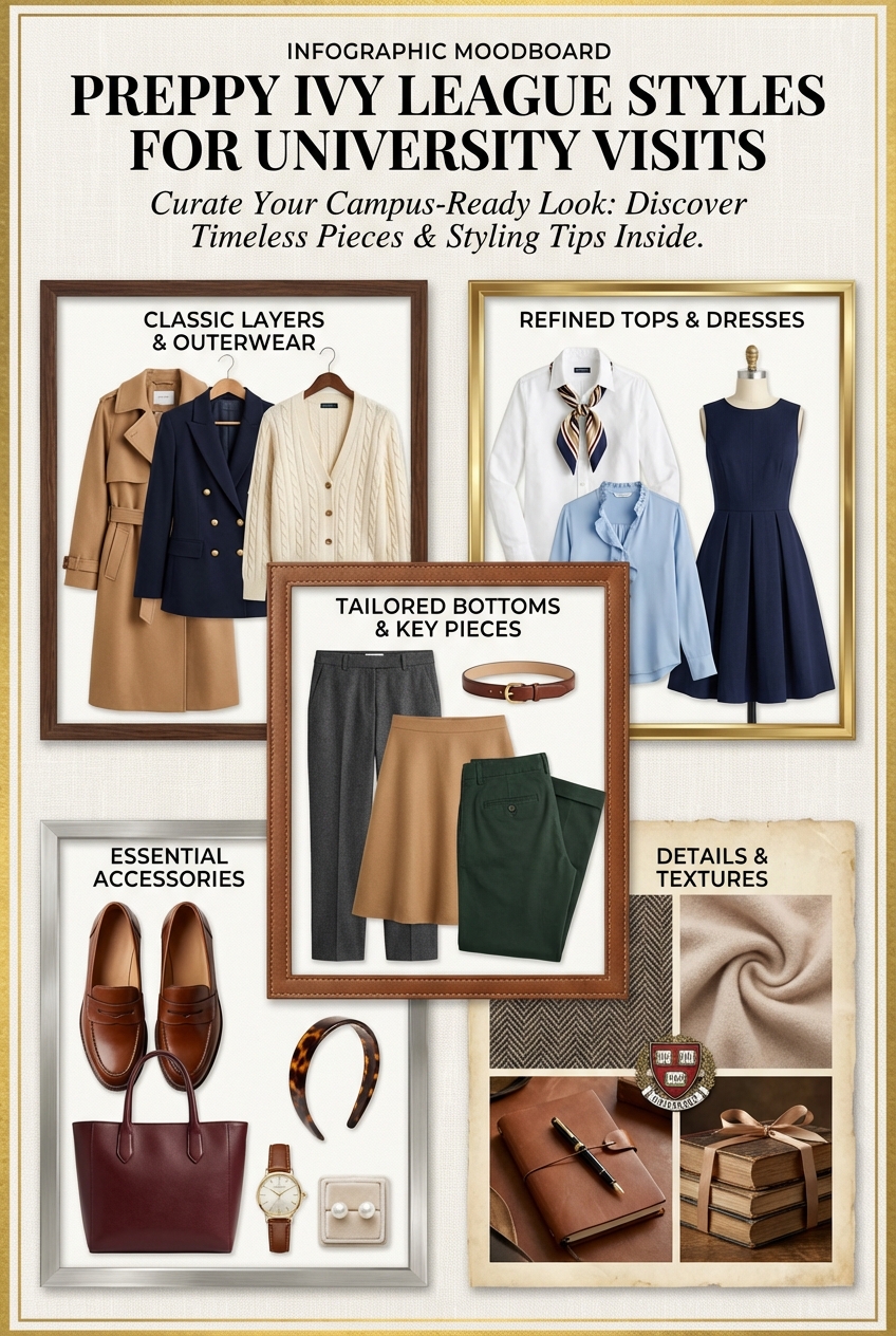 Preppy Ivy League Styles For University Visits - photo 4