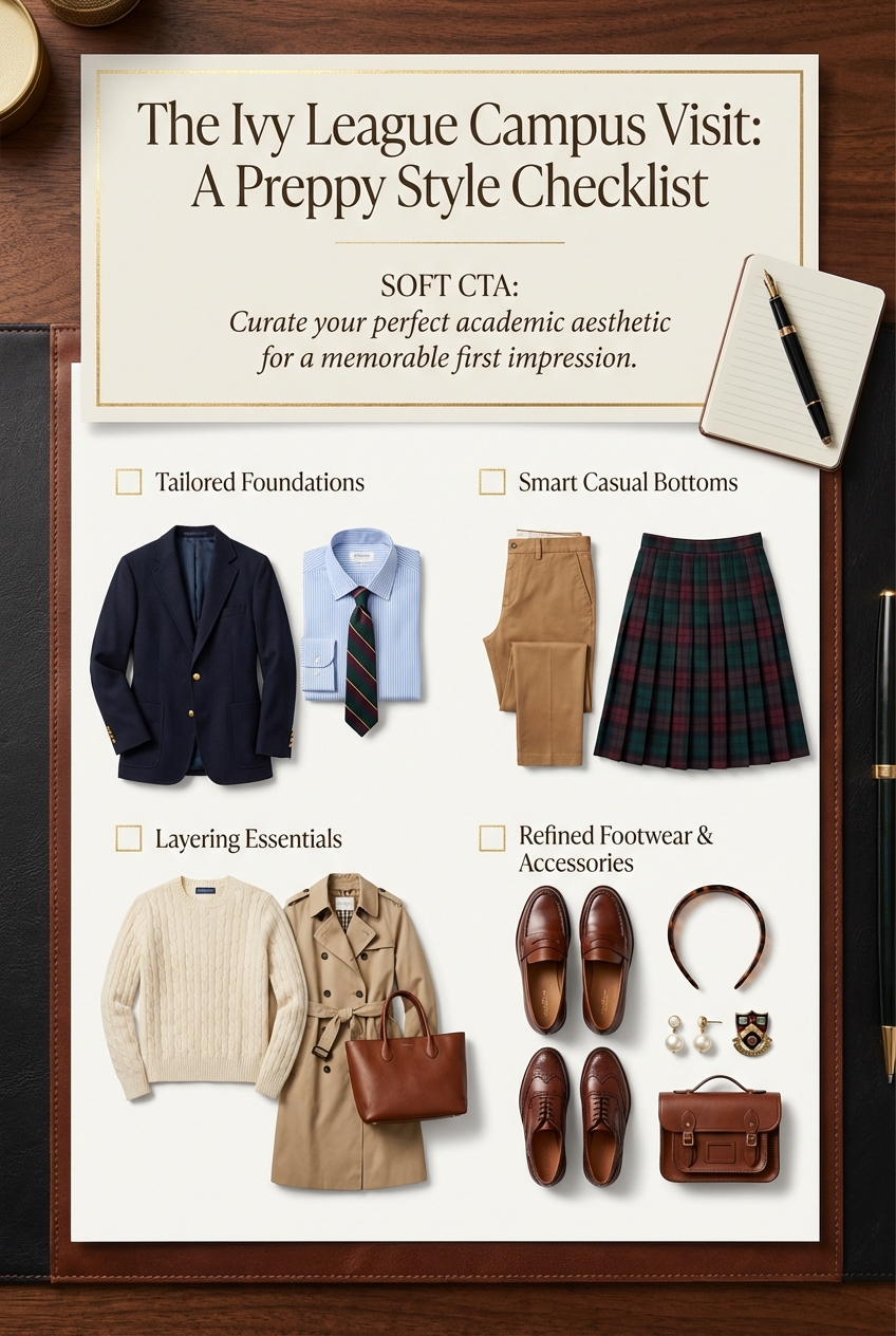Preppy Ivy League Styles For University Visits - photo 5