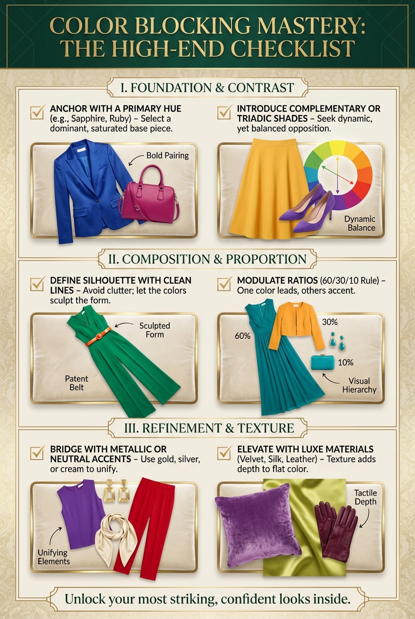 Mastering Color Blocking Bold Combinations To Make Your Outfit Stand Out - photo 5