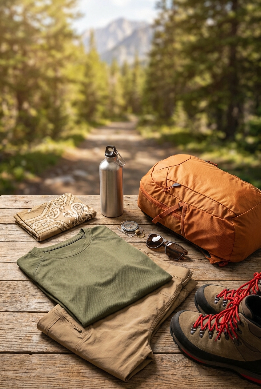 Relaxed Hiking Date Outfits With Functional Pieces