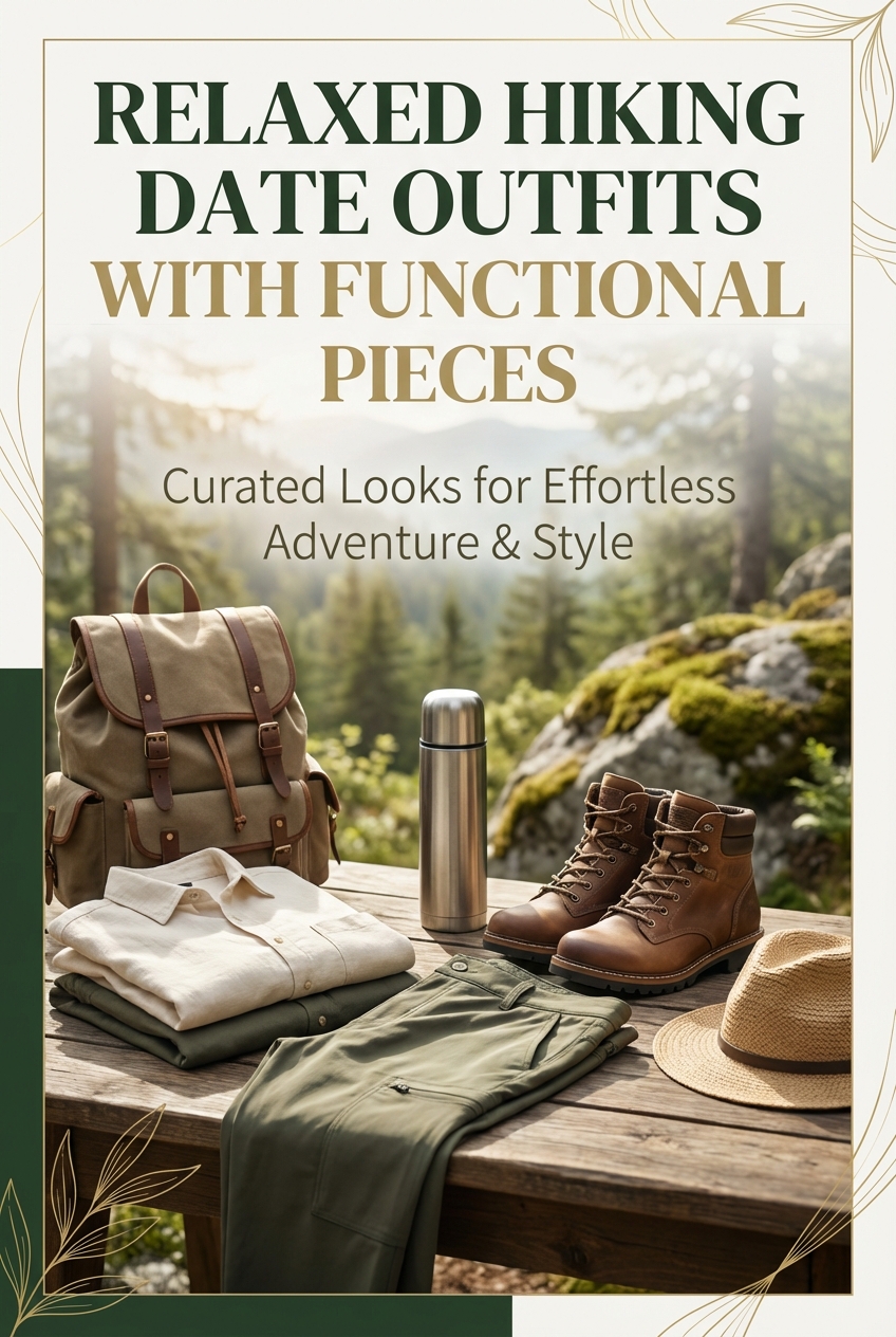 Relaxed Hiking Date Outfits With Functional Pieces - photo 2