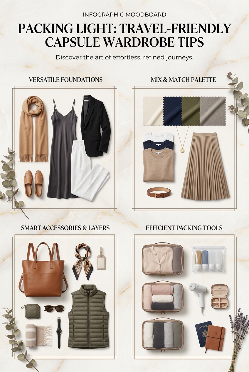 Packing Light Travel Friendly Capsule Wardrobe Tips - photo 4