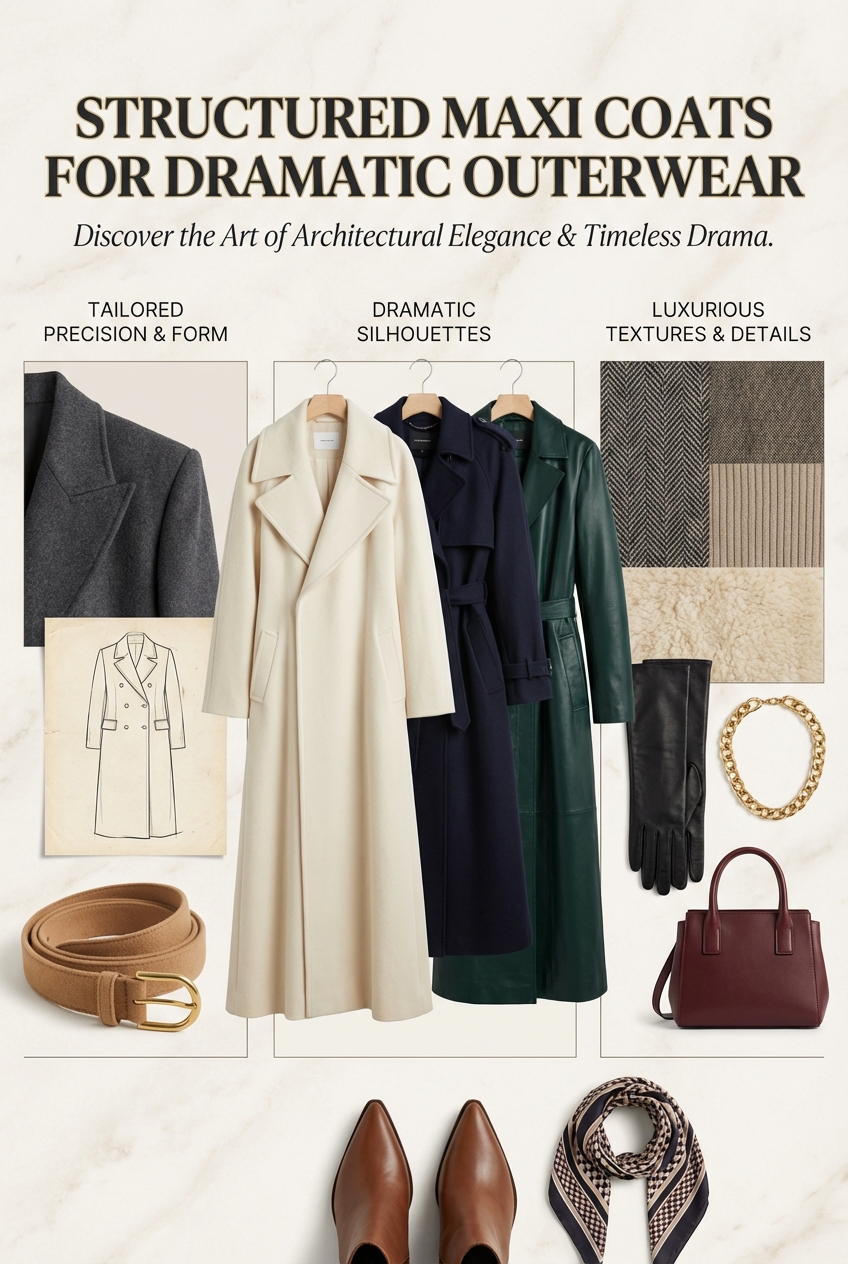 Structured Maxi Coats For Dramatic Outerwear - photo 4