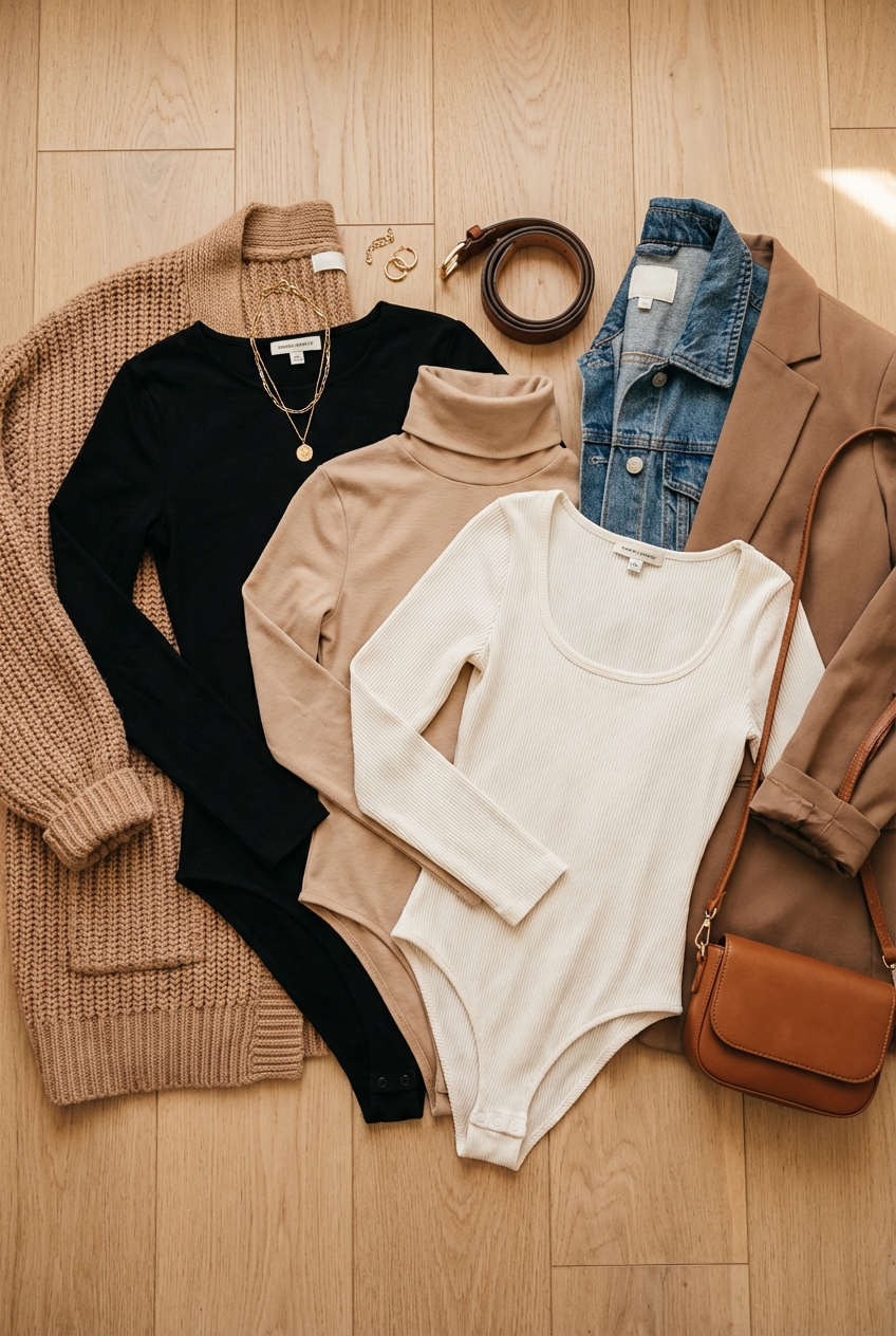 Versatile Bodysuits For Sleek Layering