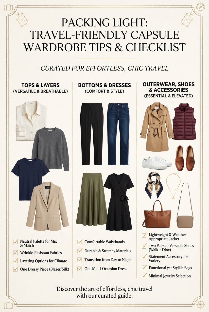 Packing Light Travel Friendly Capsule Wardrobe Tips - photo 5