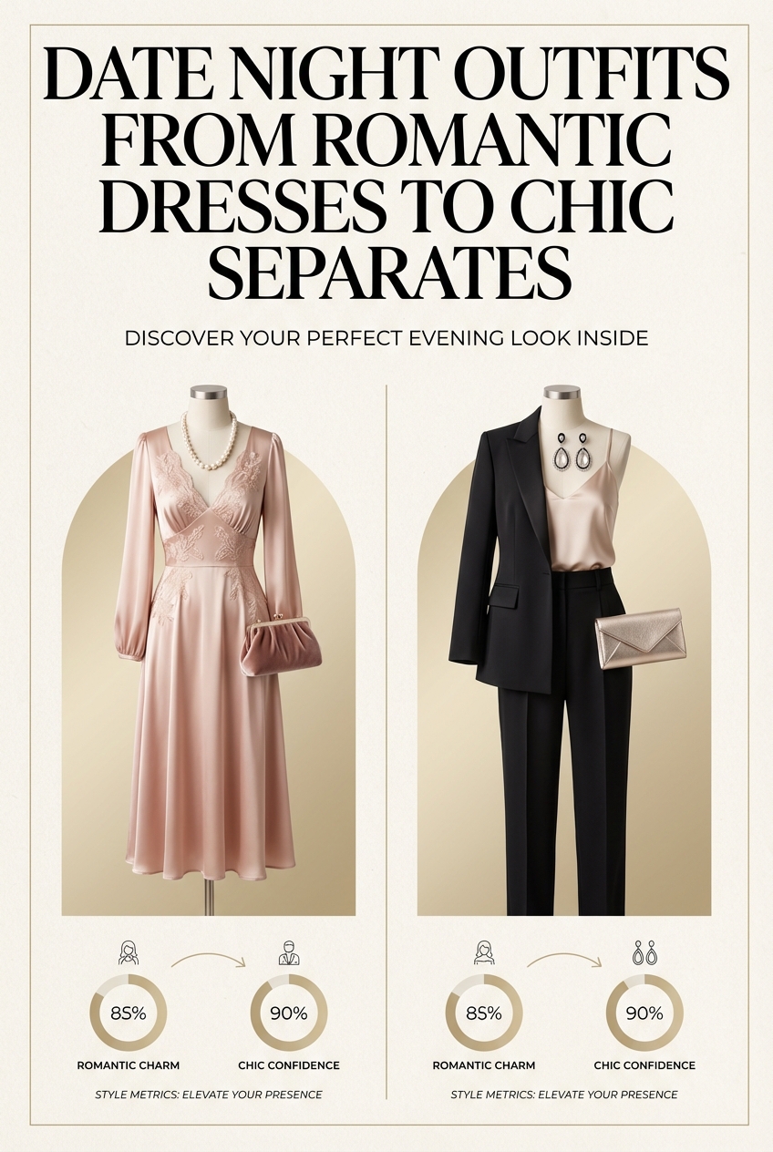 Date Night Outfits From Romantic Dresses To Chic Separates - photo 3