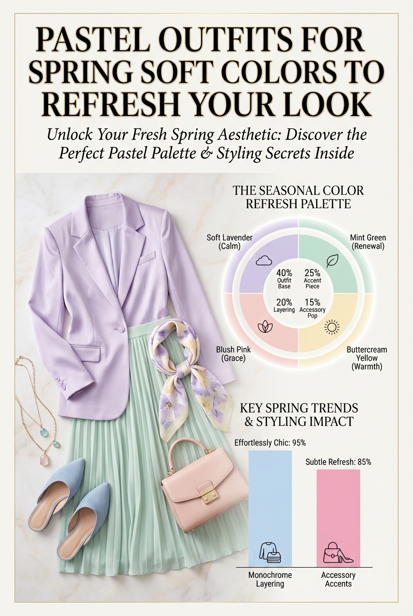 Pastel Outfits For Spring Soft Colors To Refresh Your Look - photo 3