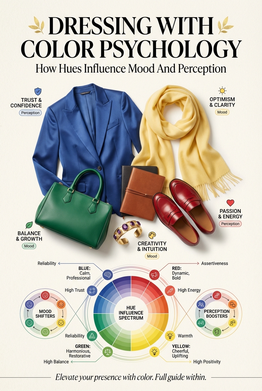 Dressing With Color Psychology How Hues Influence Mood And Perception - photo 3