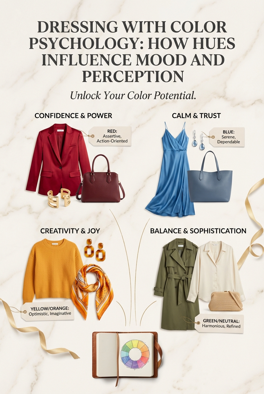 Dressing With Color Psychology How Hues Influence Mood And Perception - photo 4