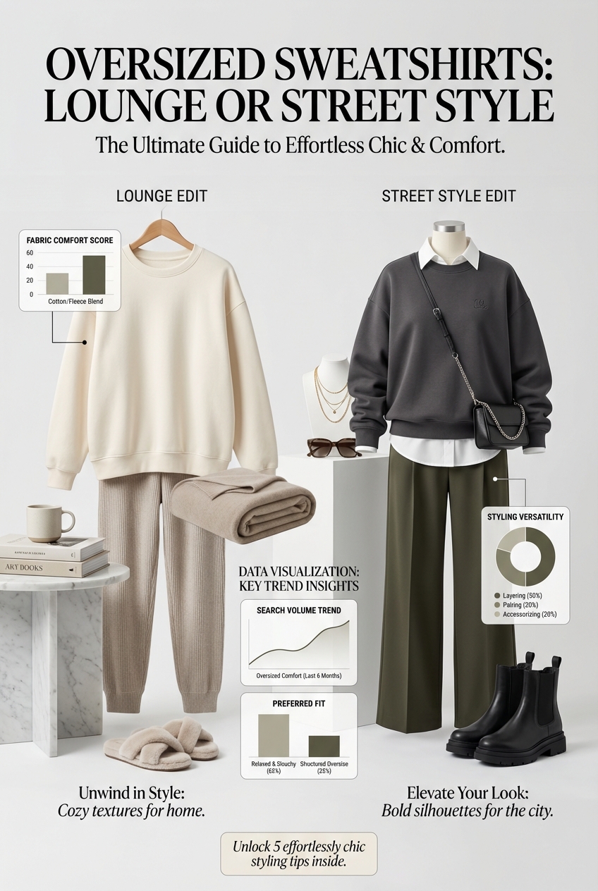 Oversized Sweatshirts For Lounge Or Street Style - photo 3
